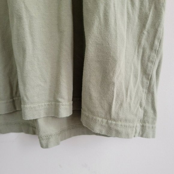 Deer On Toilet Graphic T-Shirt Men's Size L Olive Green SteveOramA - Picture 5 of 9